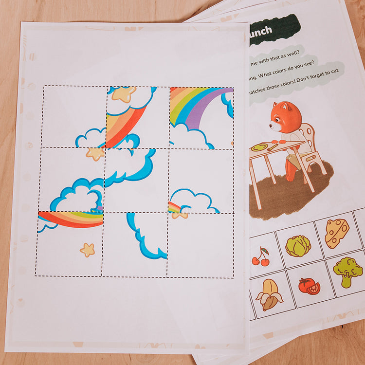 Activity Book for Toddlers: Exploring Colors with Massori