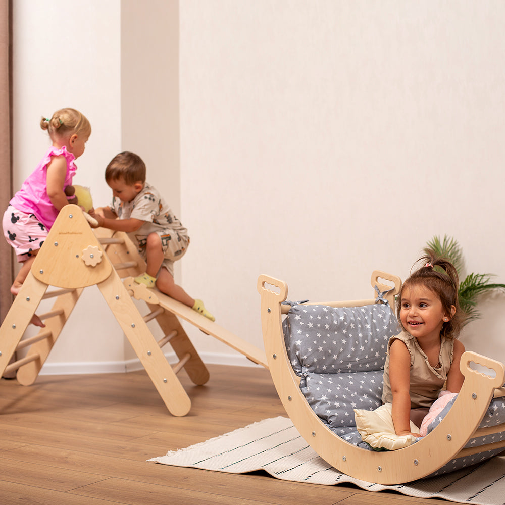 Montessori Climbing Gym with Cushion