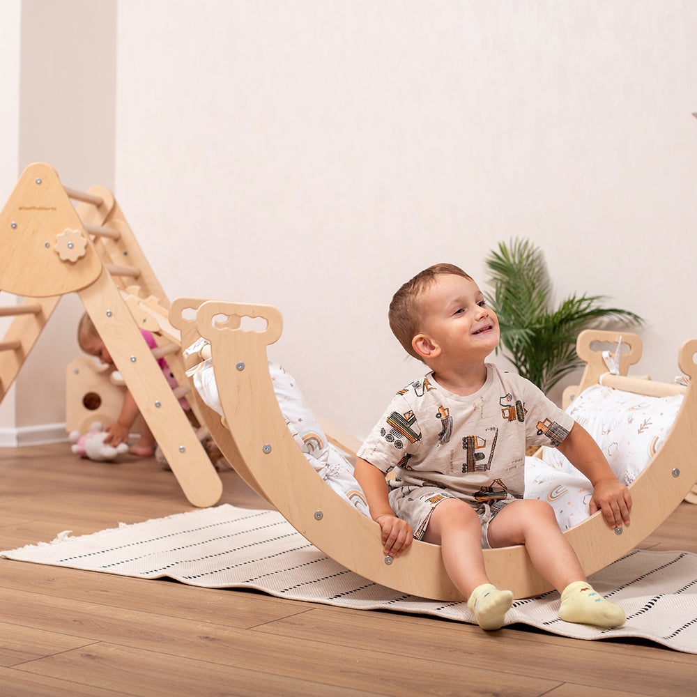 Montessori Climbing Gym with Cushion