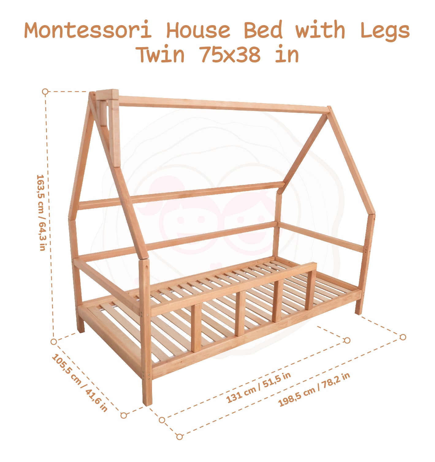 Childrens House Bed