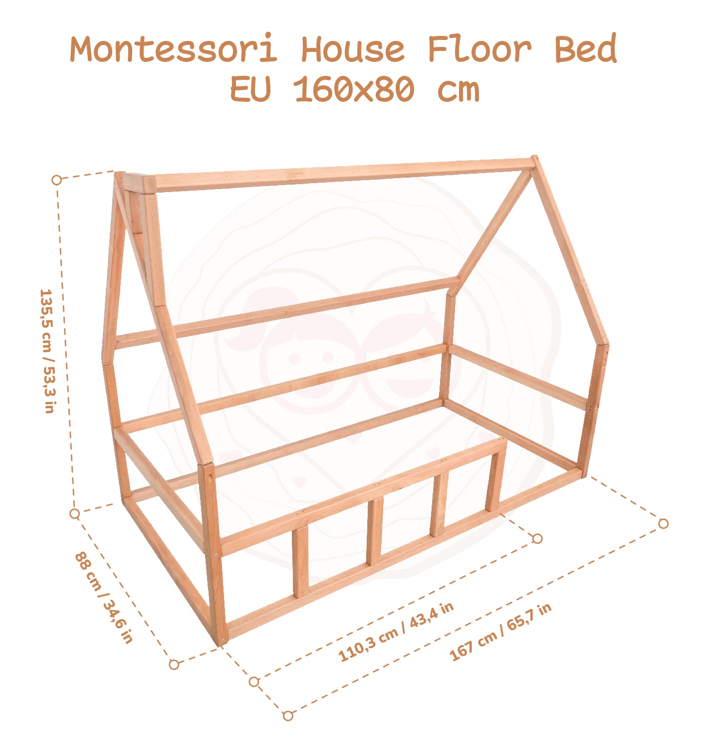 Childrens House Bed