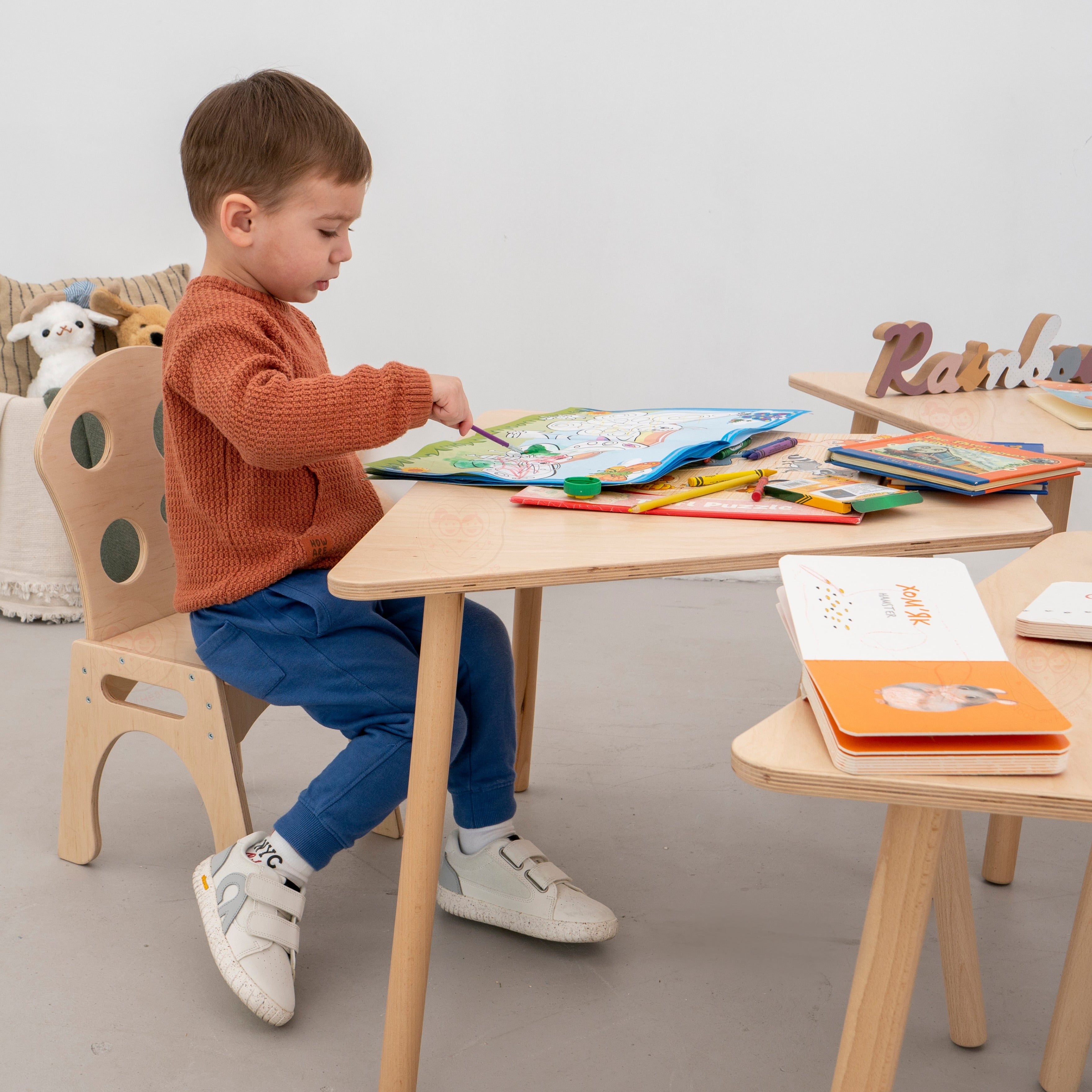 Montessori Desk and Chair