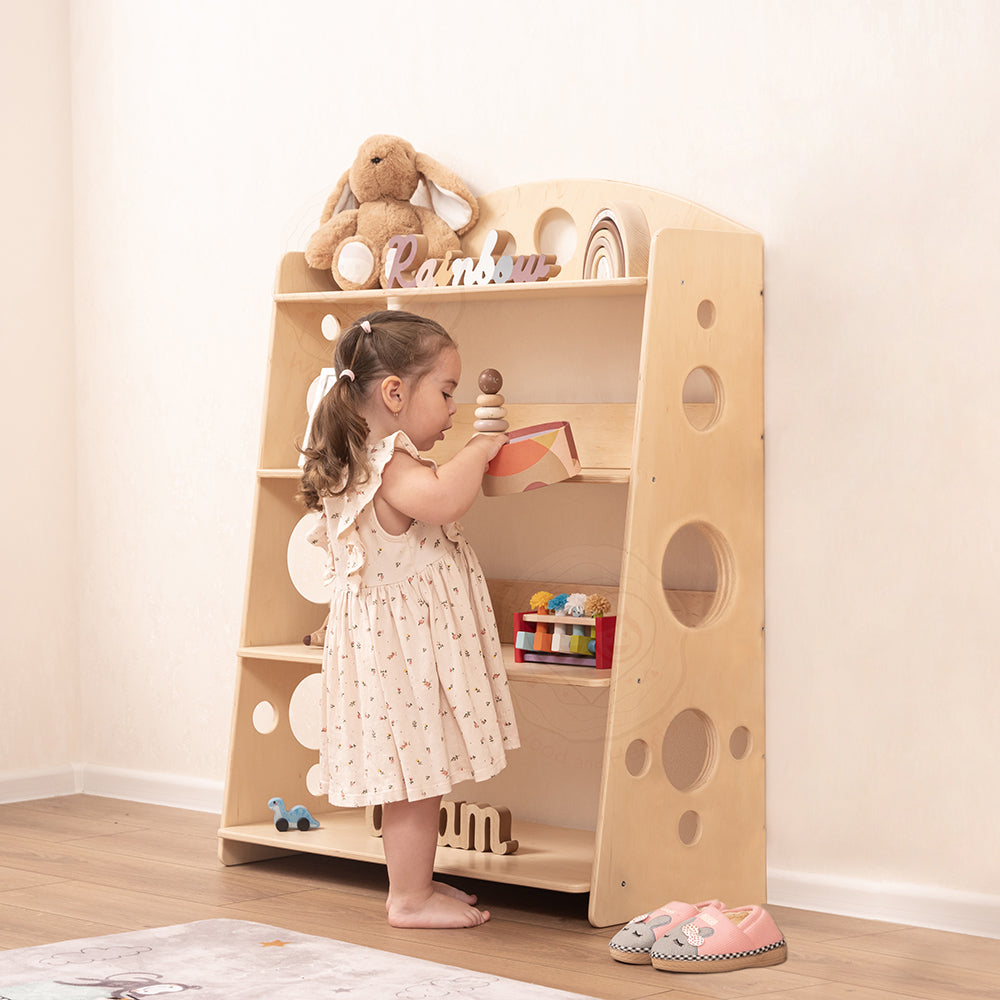 Wooden Shelf for Toys