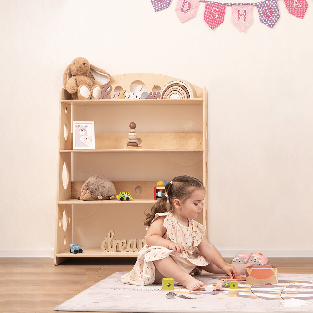 Wooden Shelf for Toys