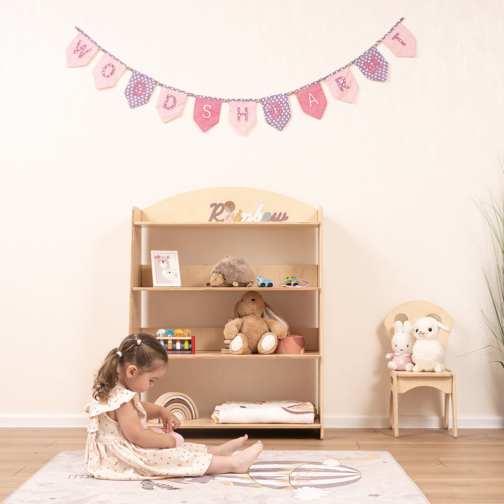 Wooden Shelf for Toys