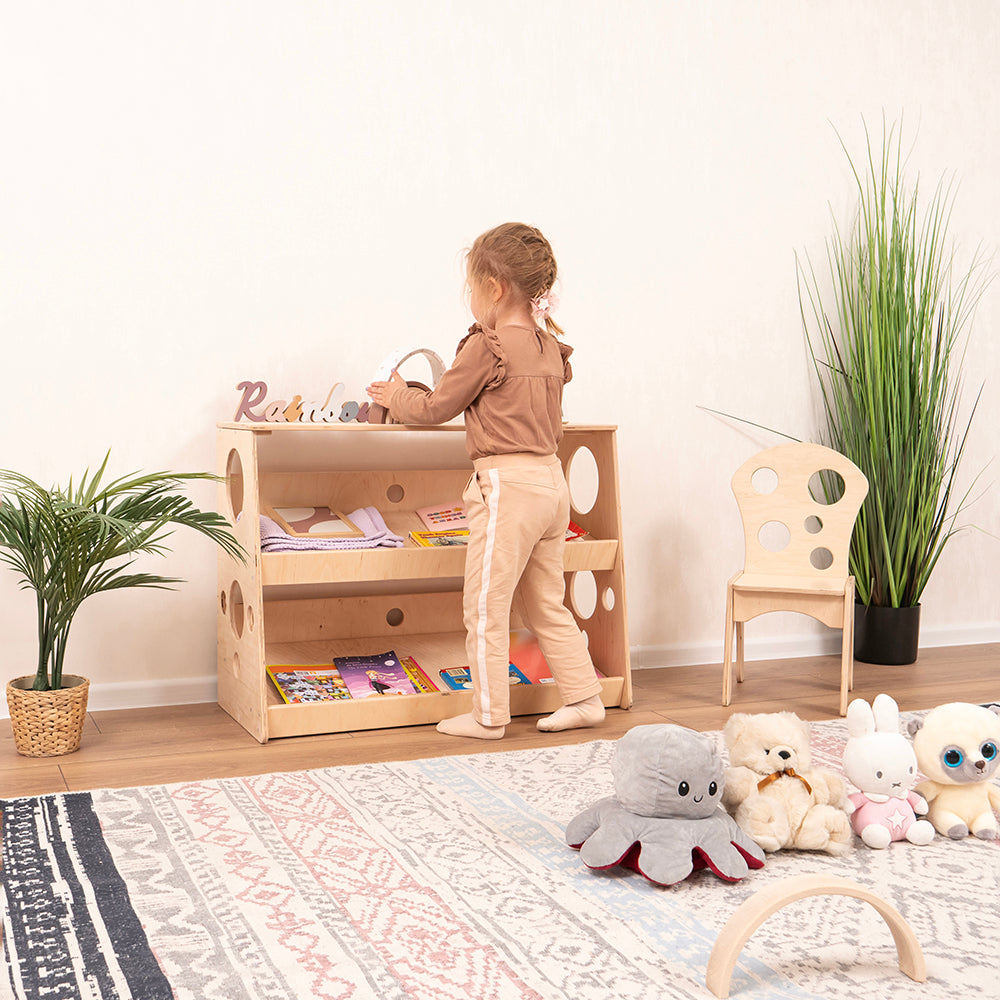 Wooden Shelf for Toys