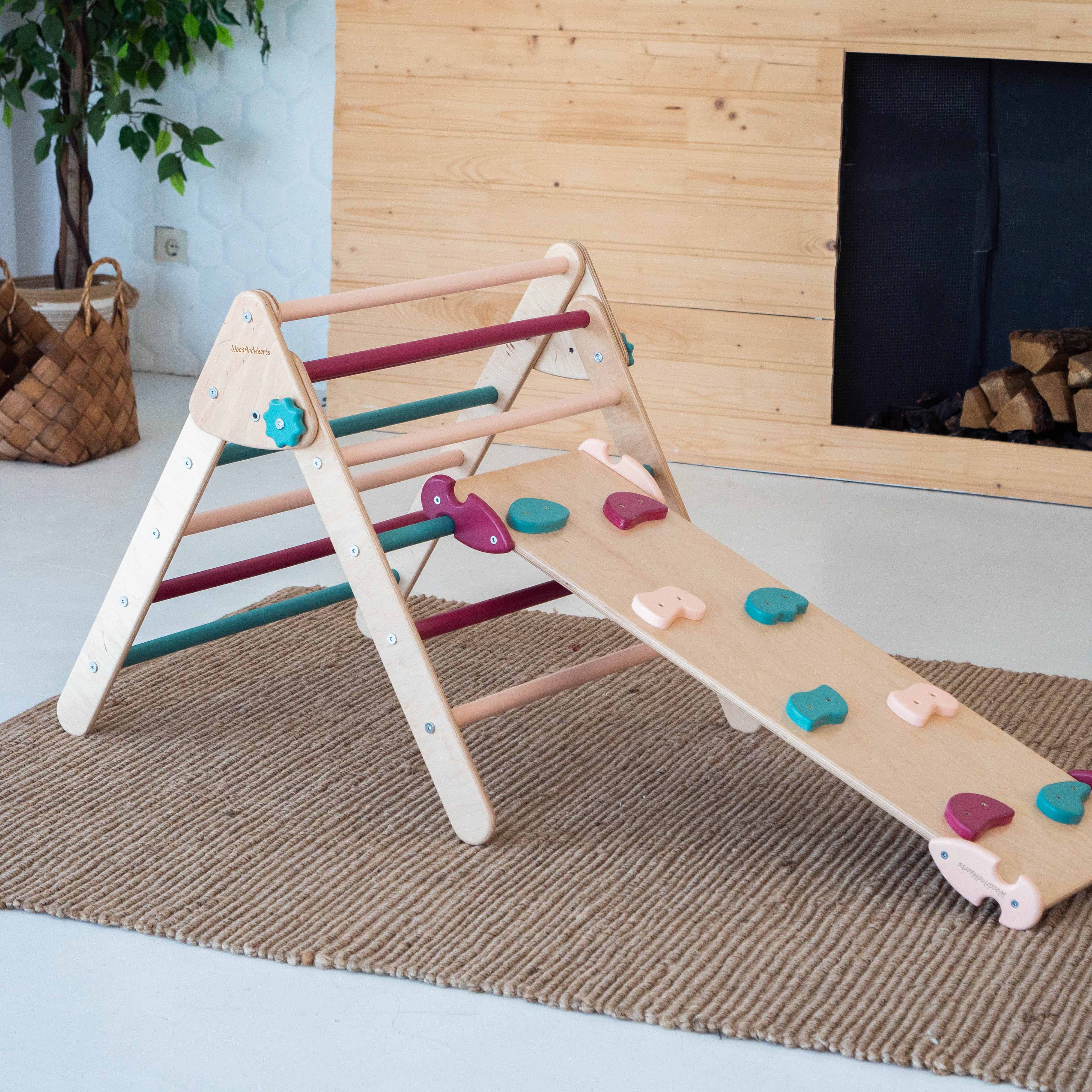 Montessori Triangle and Ramp