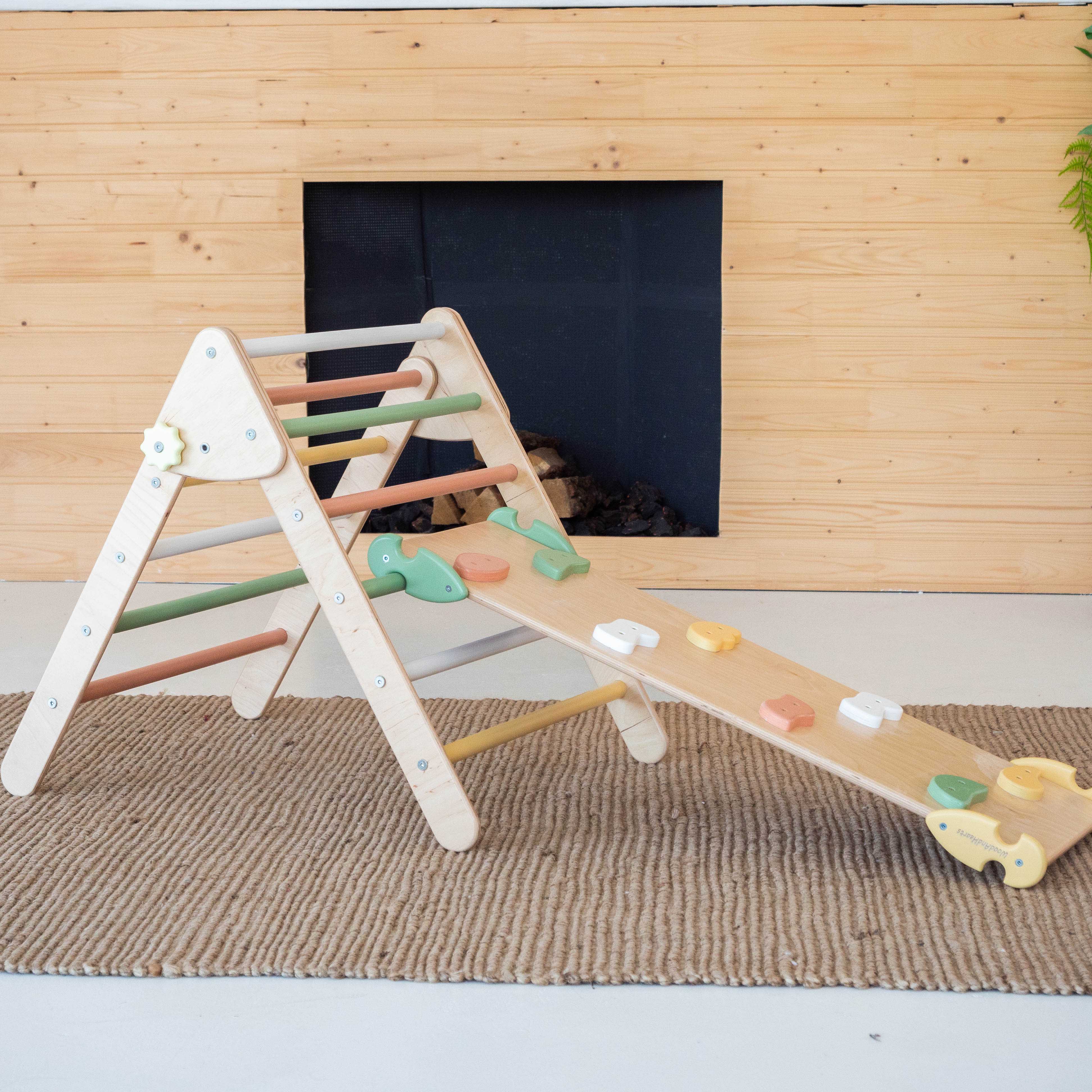 Montessori Triangle and Ramp