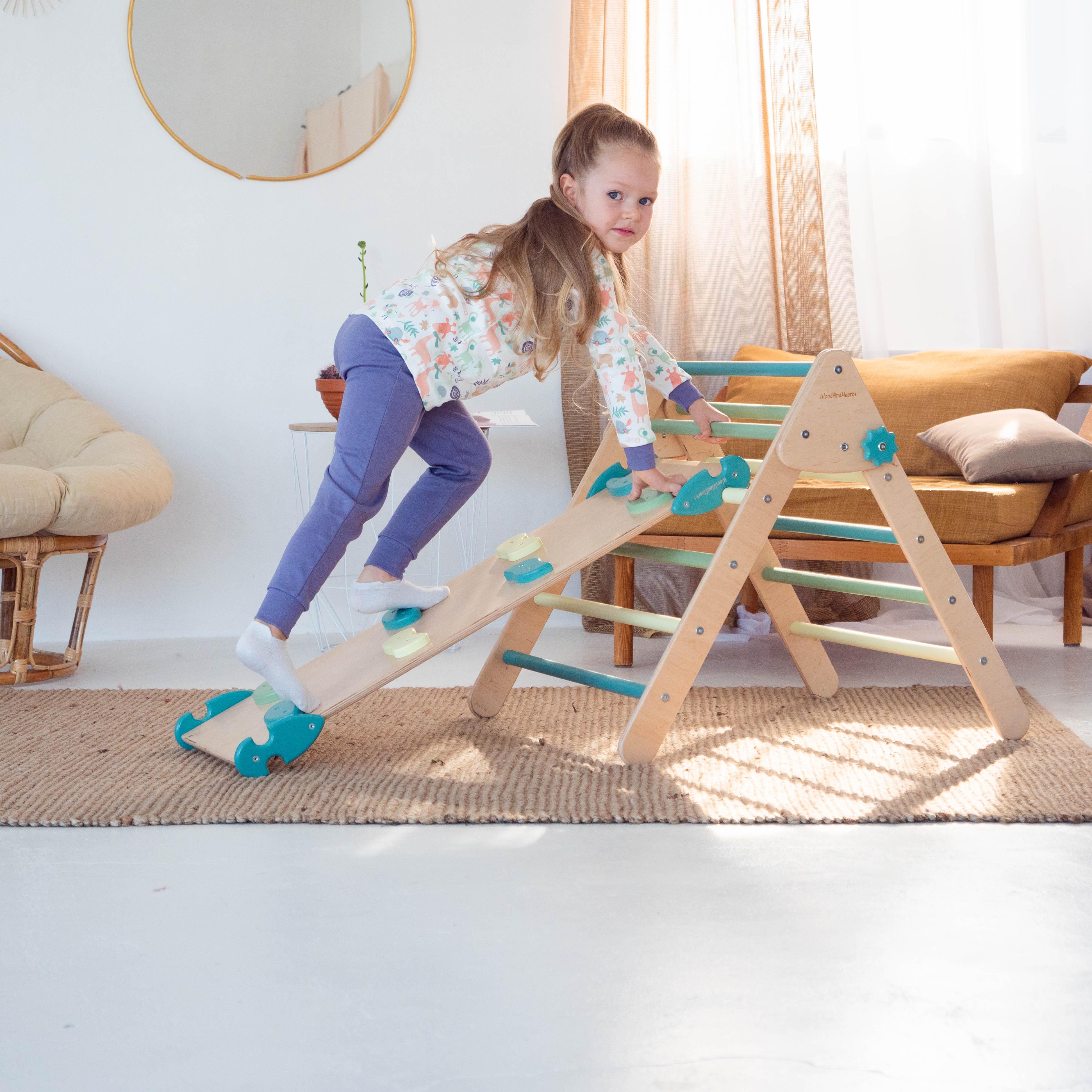 Montessori Triangle and Ramp