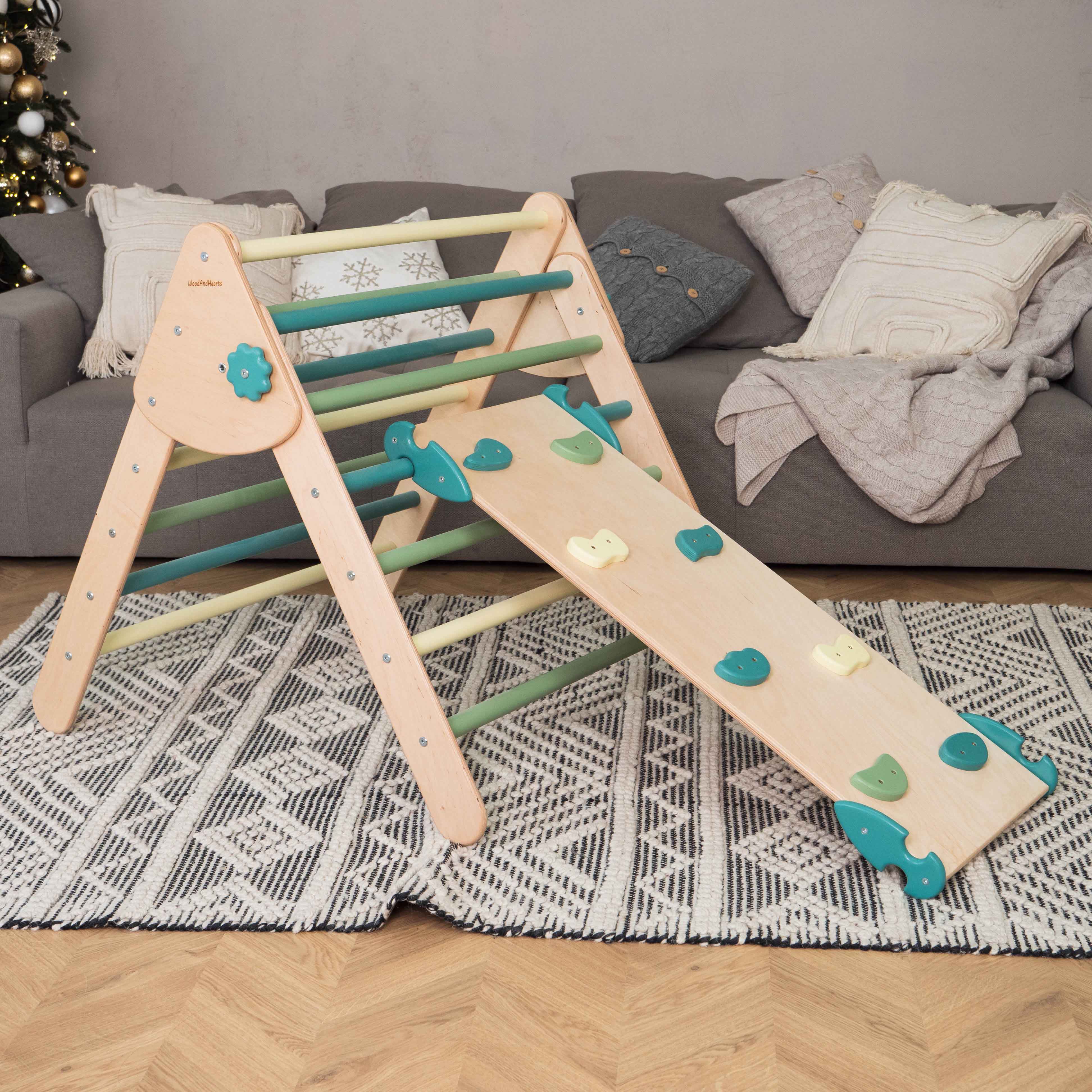 Montessori Triangle and Ramp