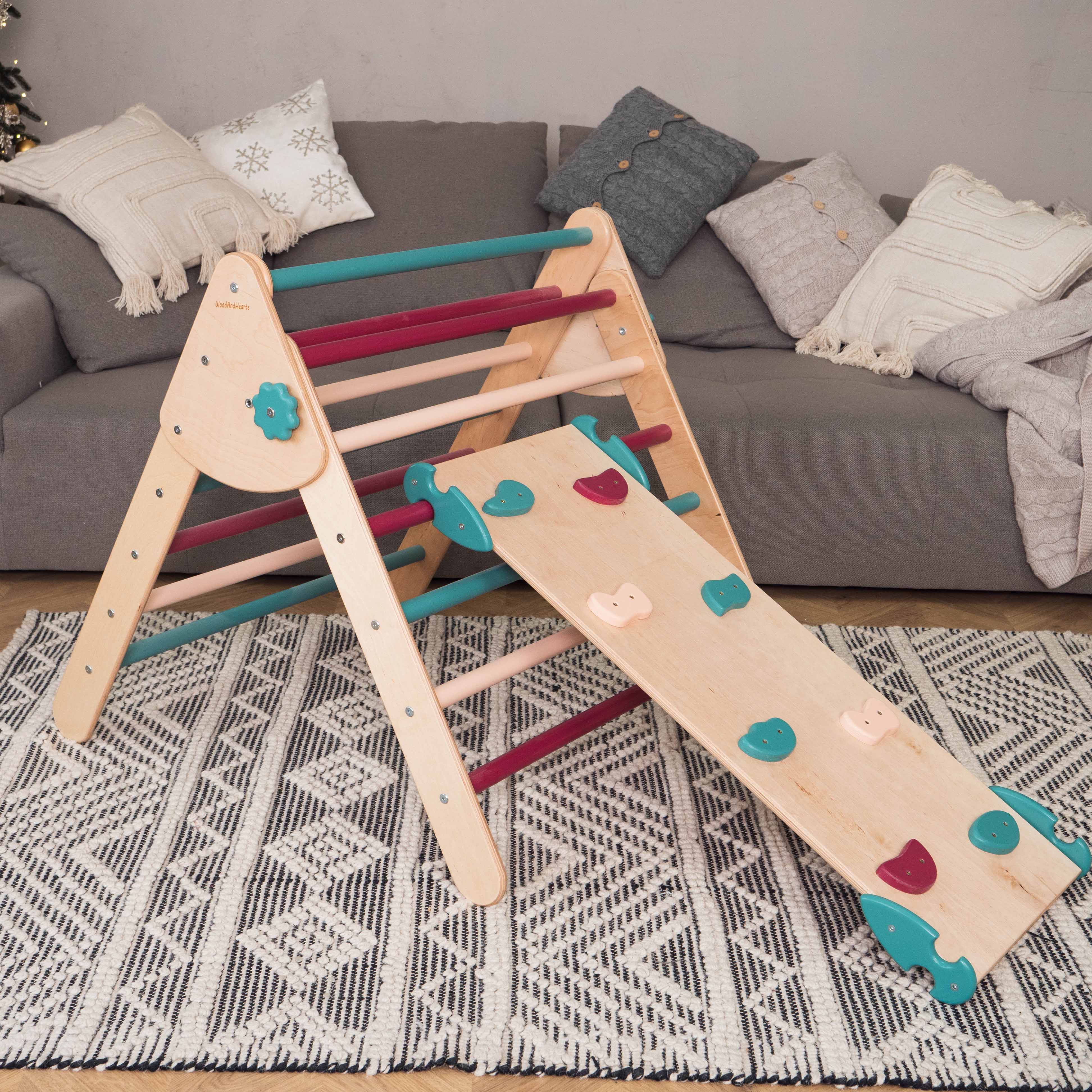 Montessori Triangle and Ramp