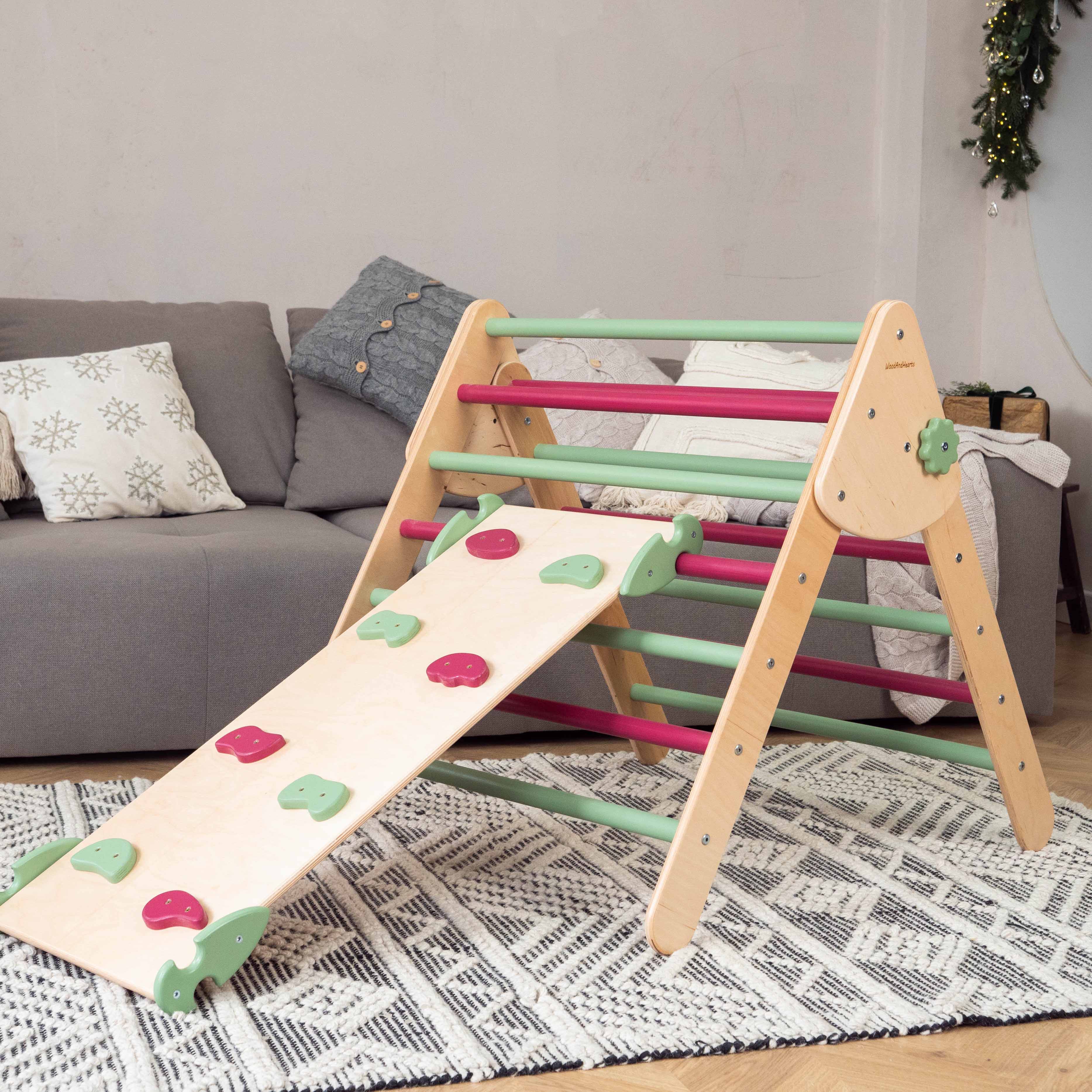 Montessori Triangle and Ramp