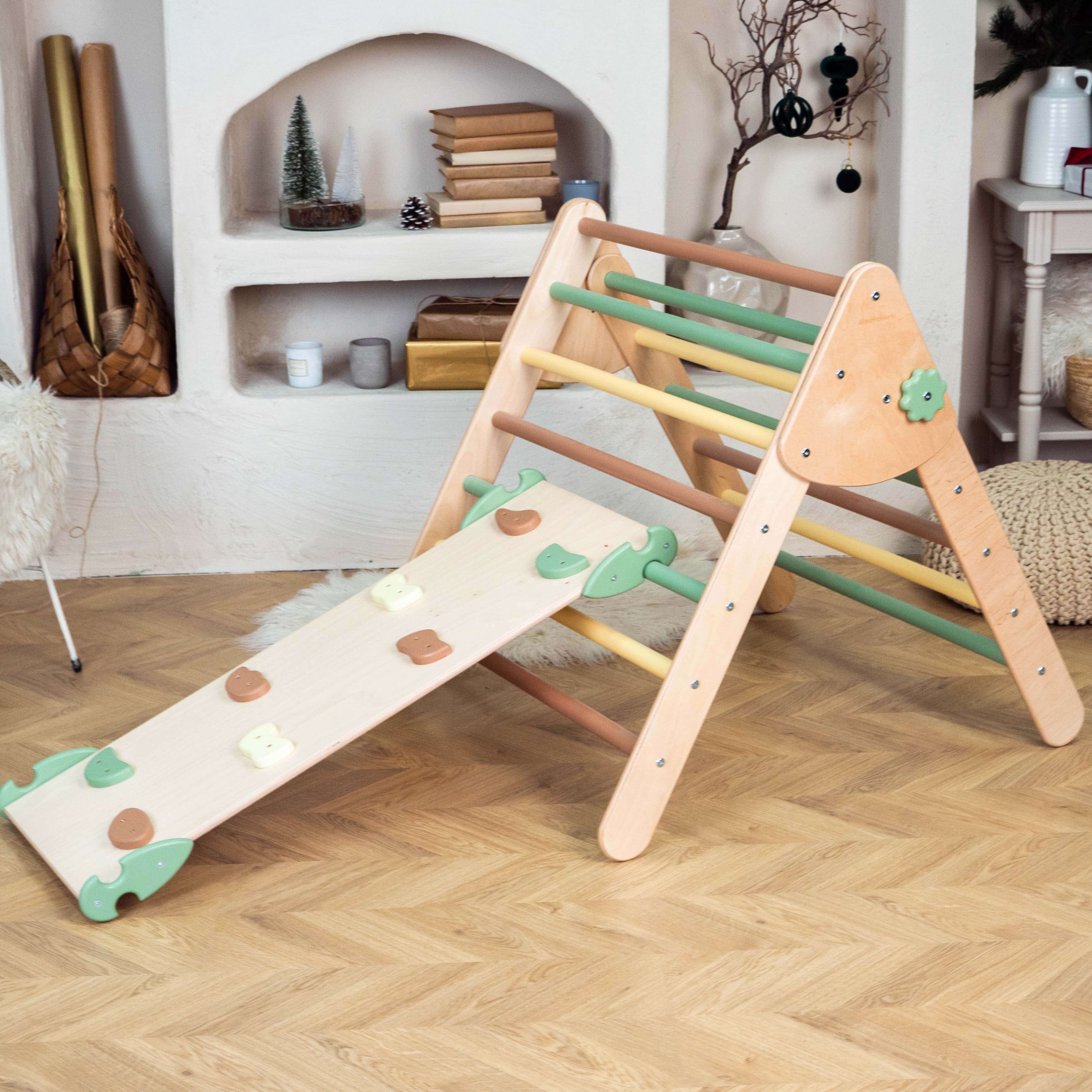 Montessori Triangle and Ramp