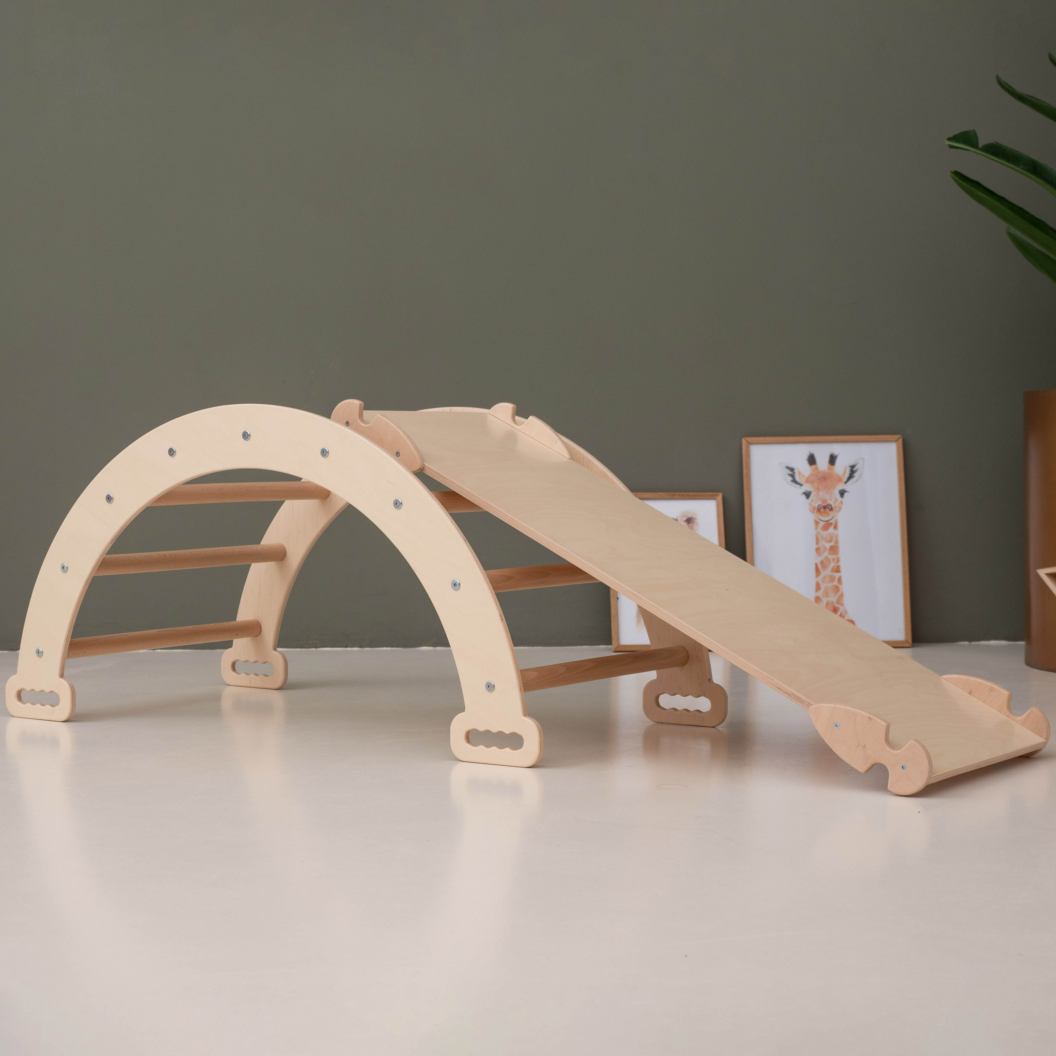 Climbing Set of 3: Triangle, Arch and Ladder