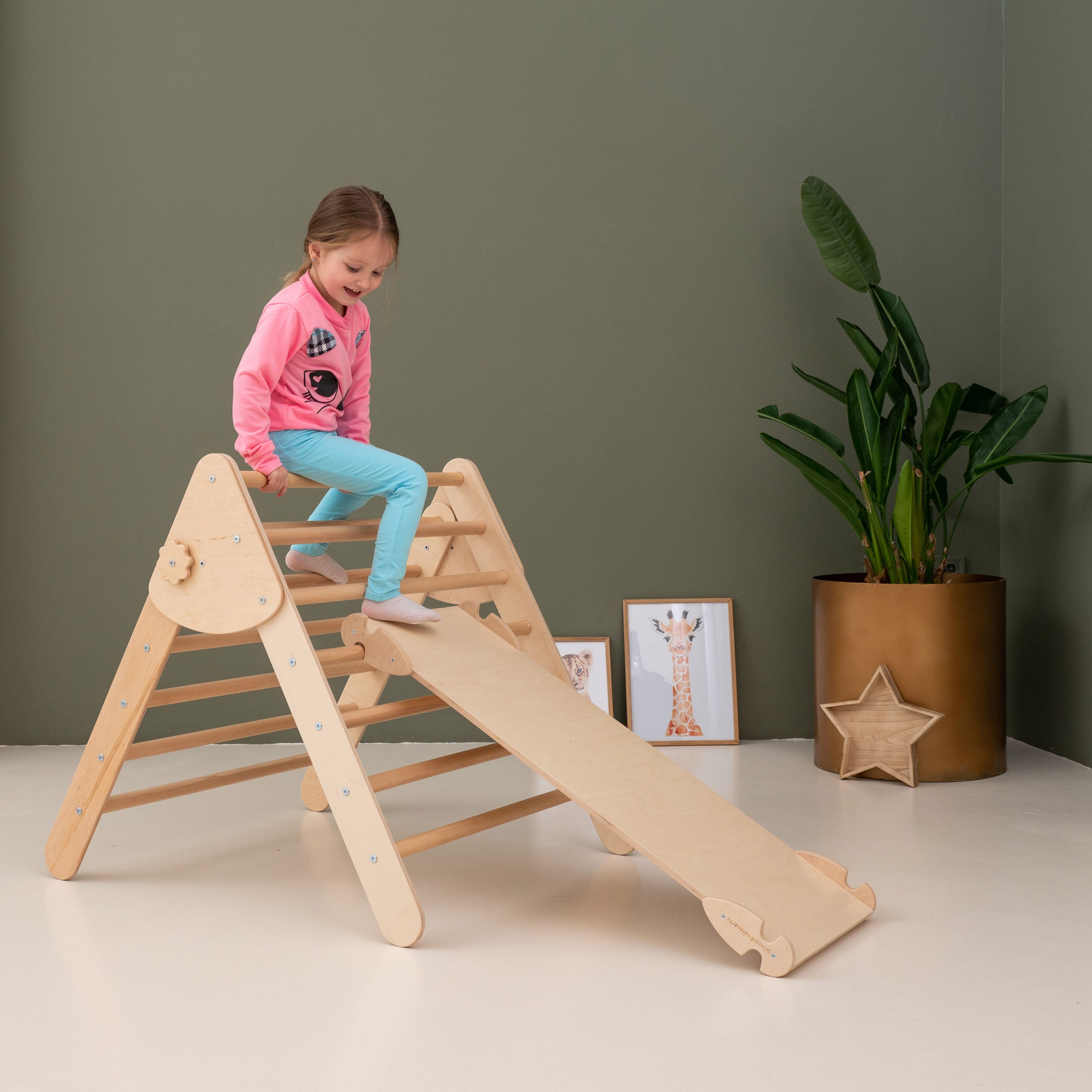 Climbing Set of 3: Triangle, Arch and Ladder