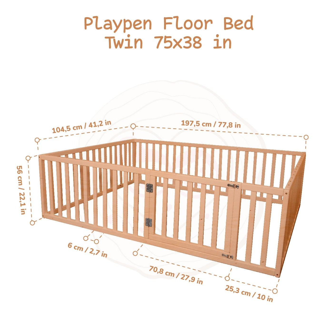 Playpen Floor Bed