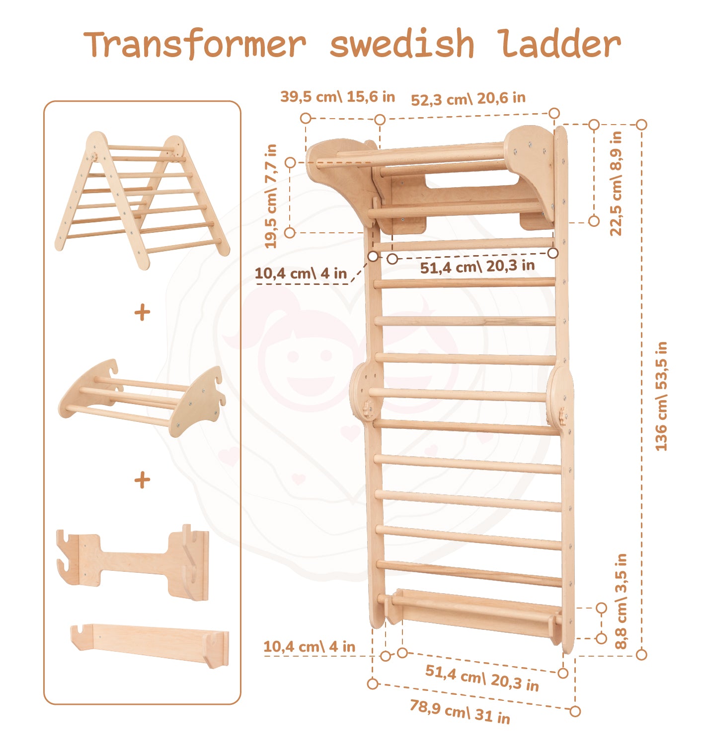 Transformable Climbing Triangle