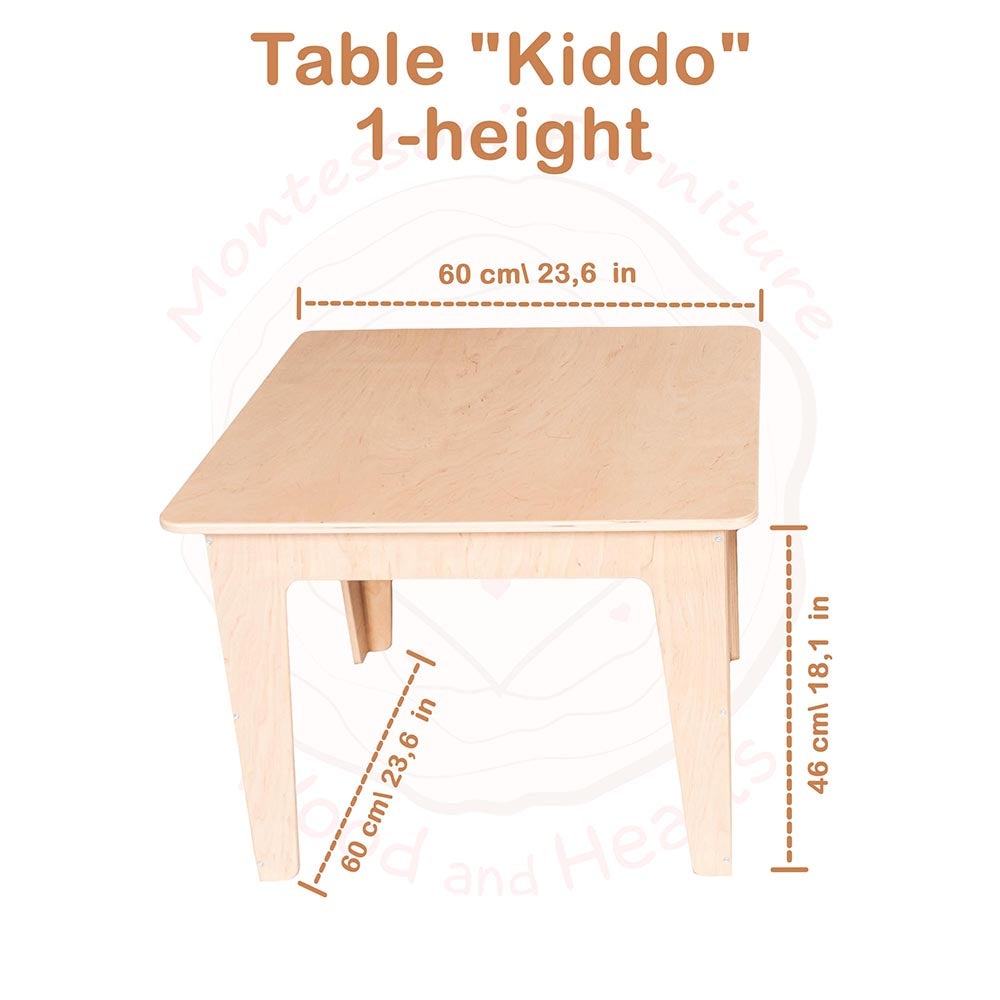 Toddler Table and Chair Set