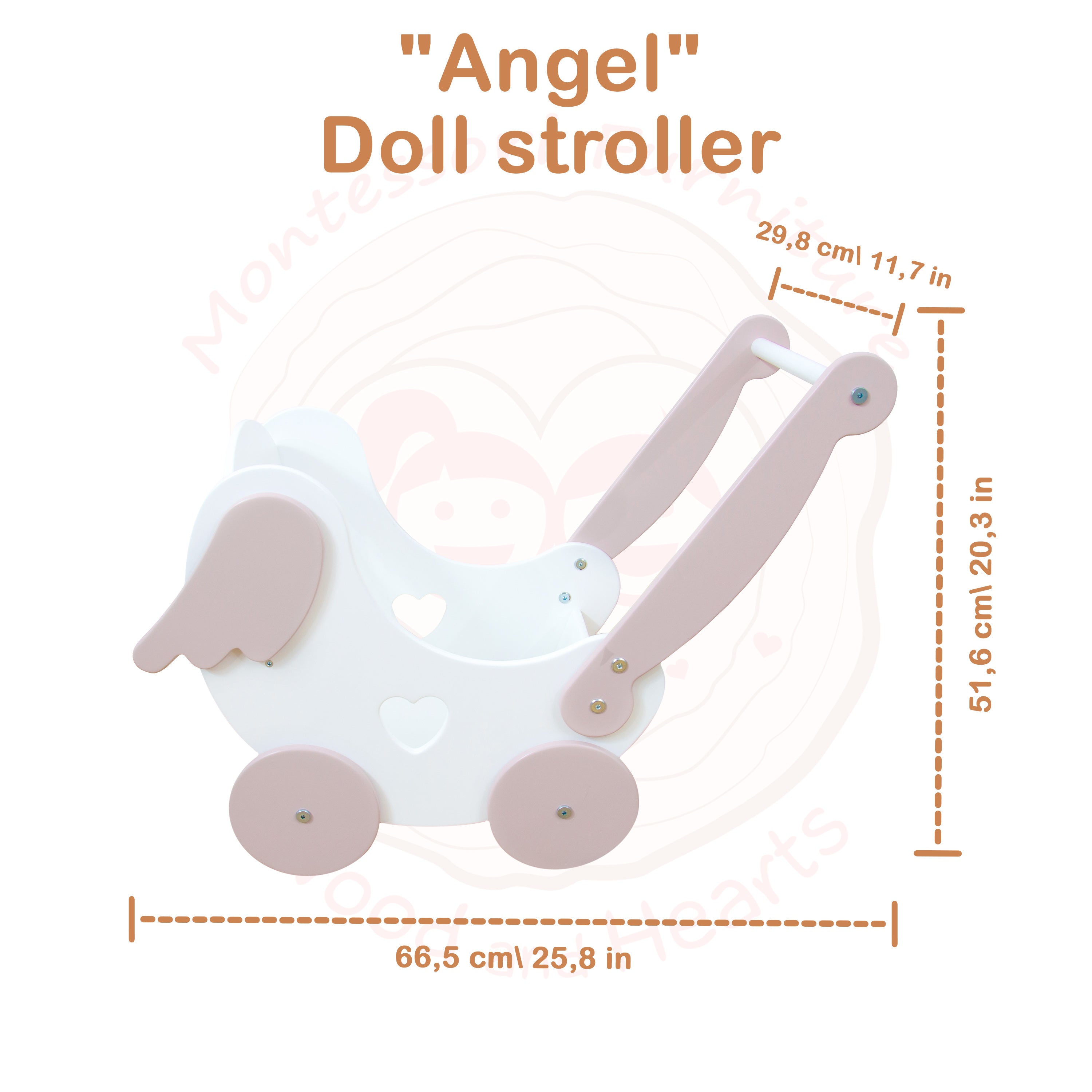 Montessori Doll Stroller