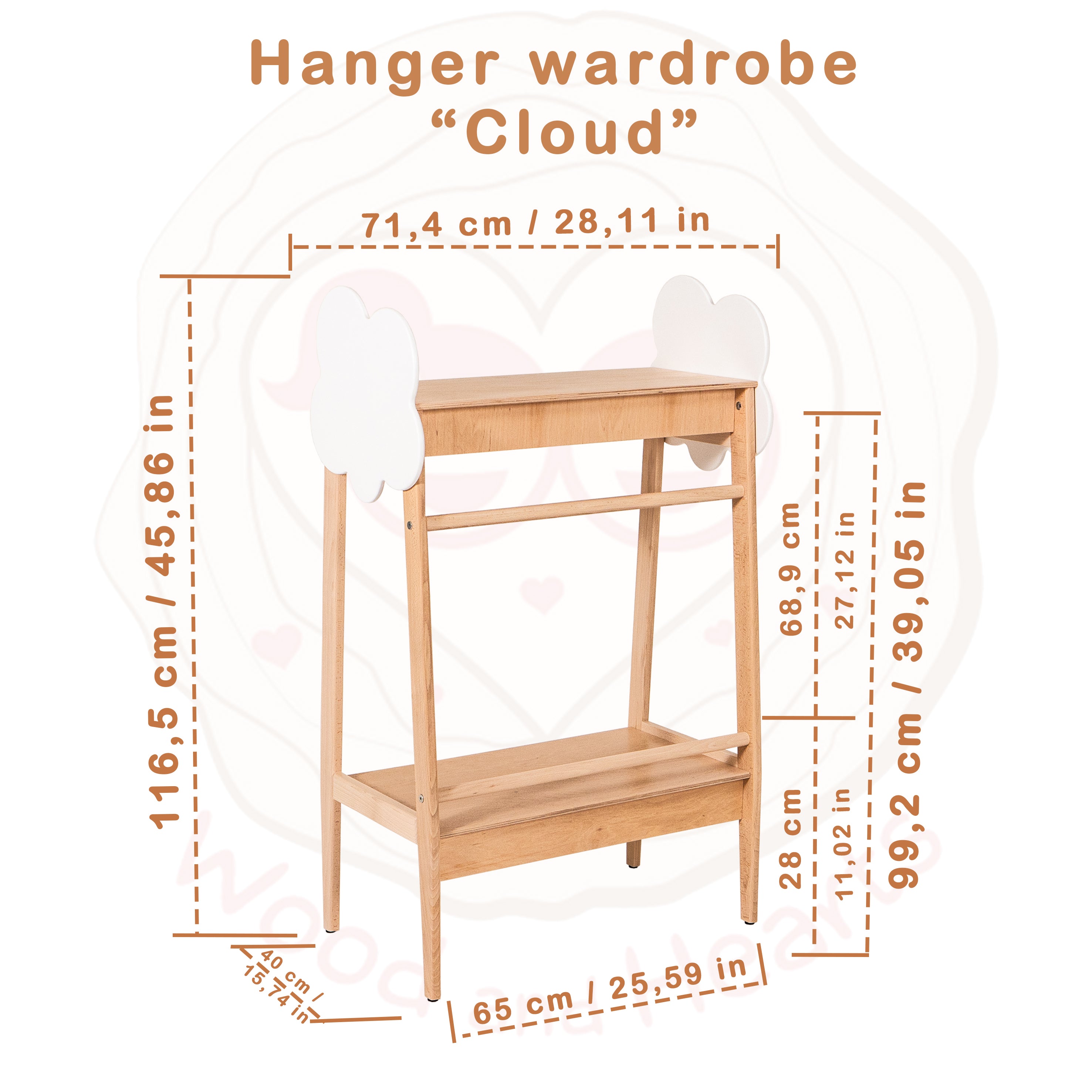 Montessori Clothing Rack