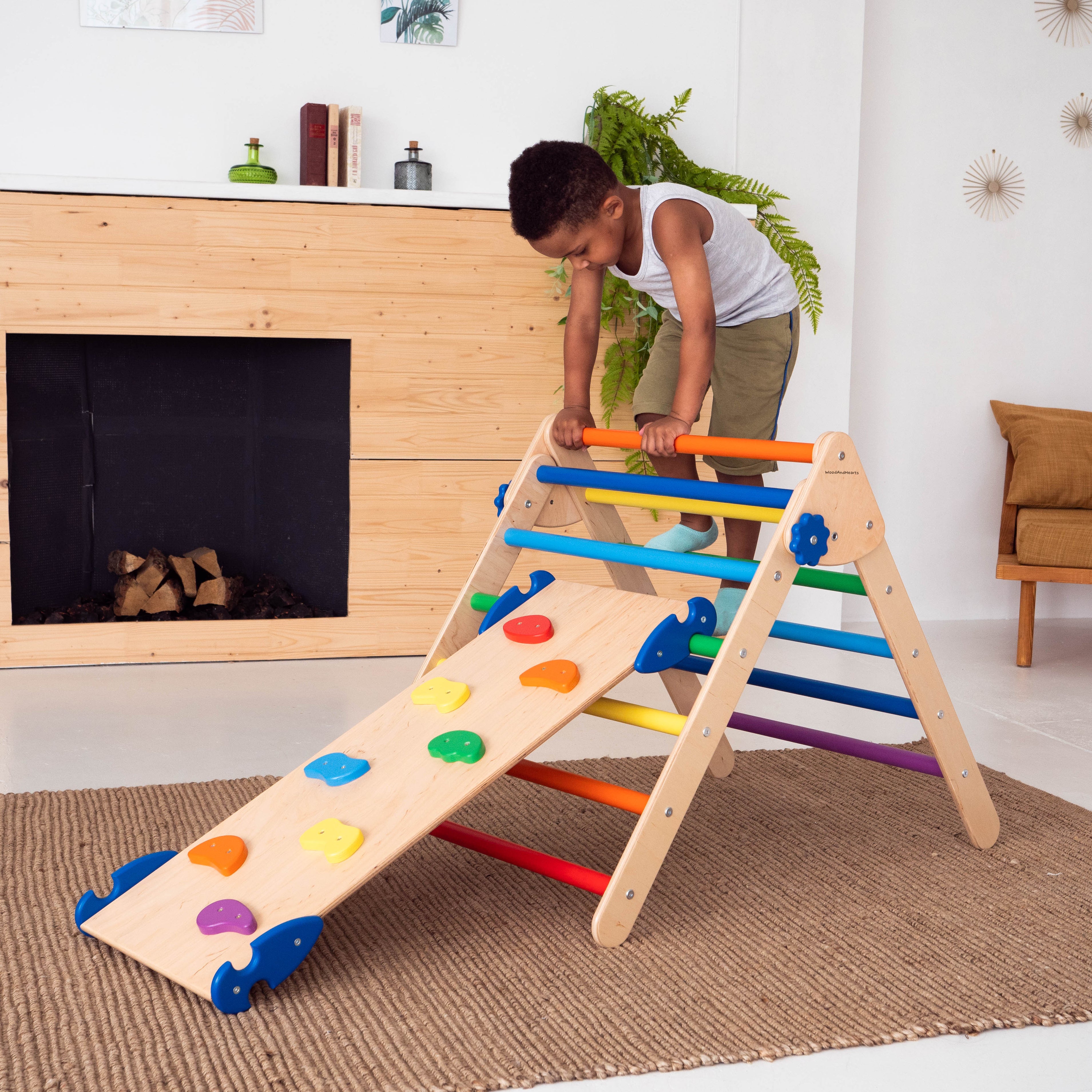 Montessori Triangle and Ramp