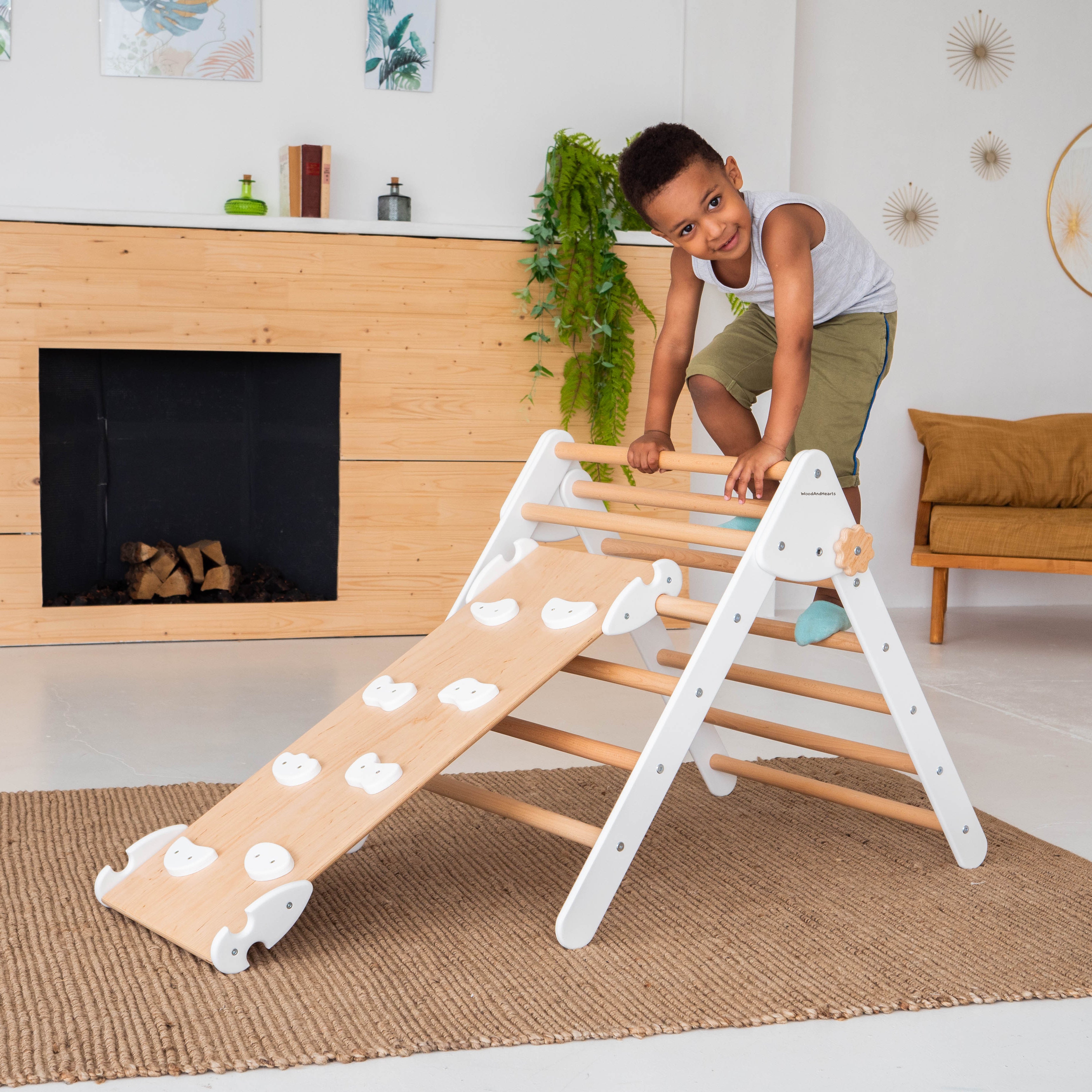 Montessori Triangle and Ramp