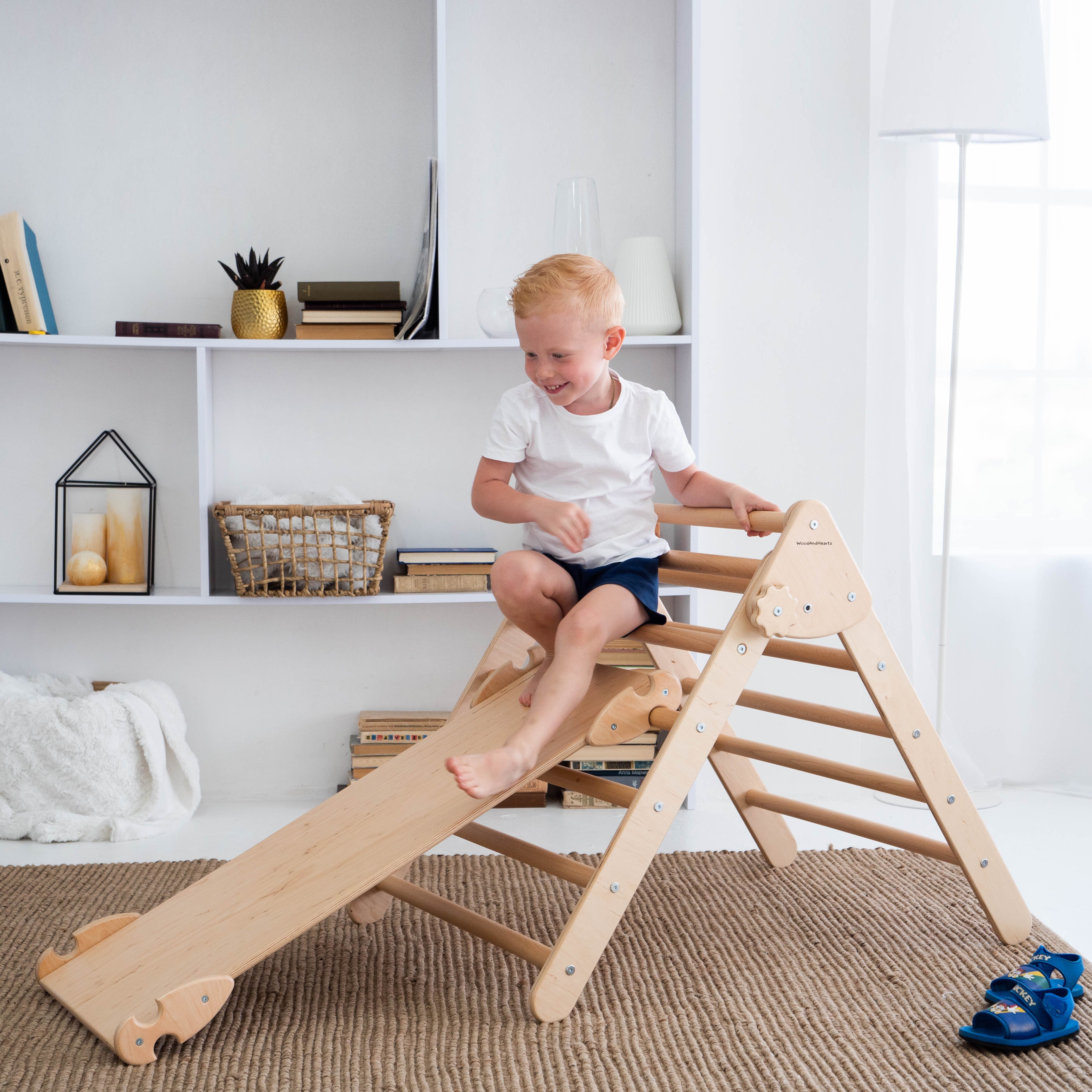 Montessori Triangle and Ramp