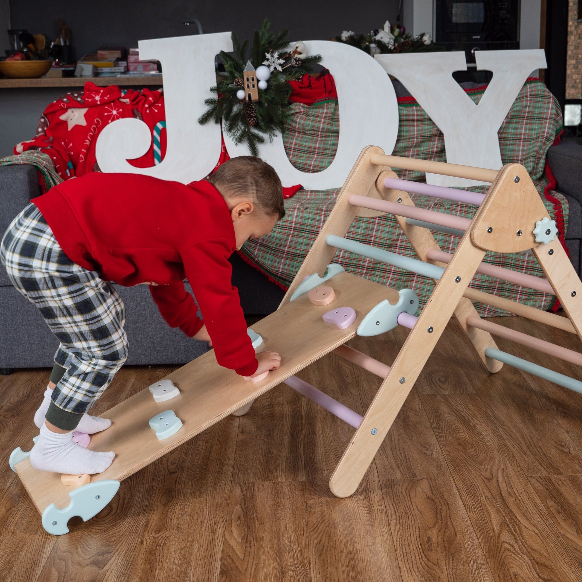 Montessori Triangle and Ramp