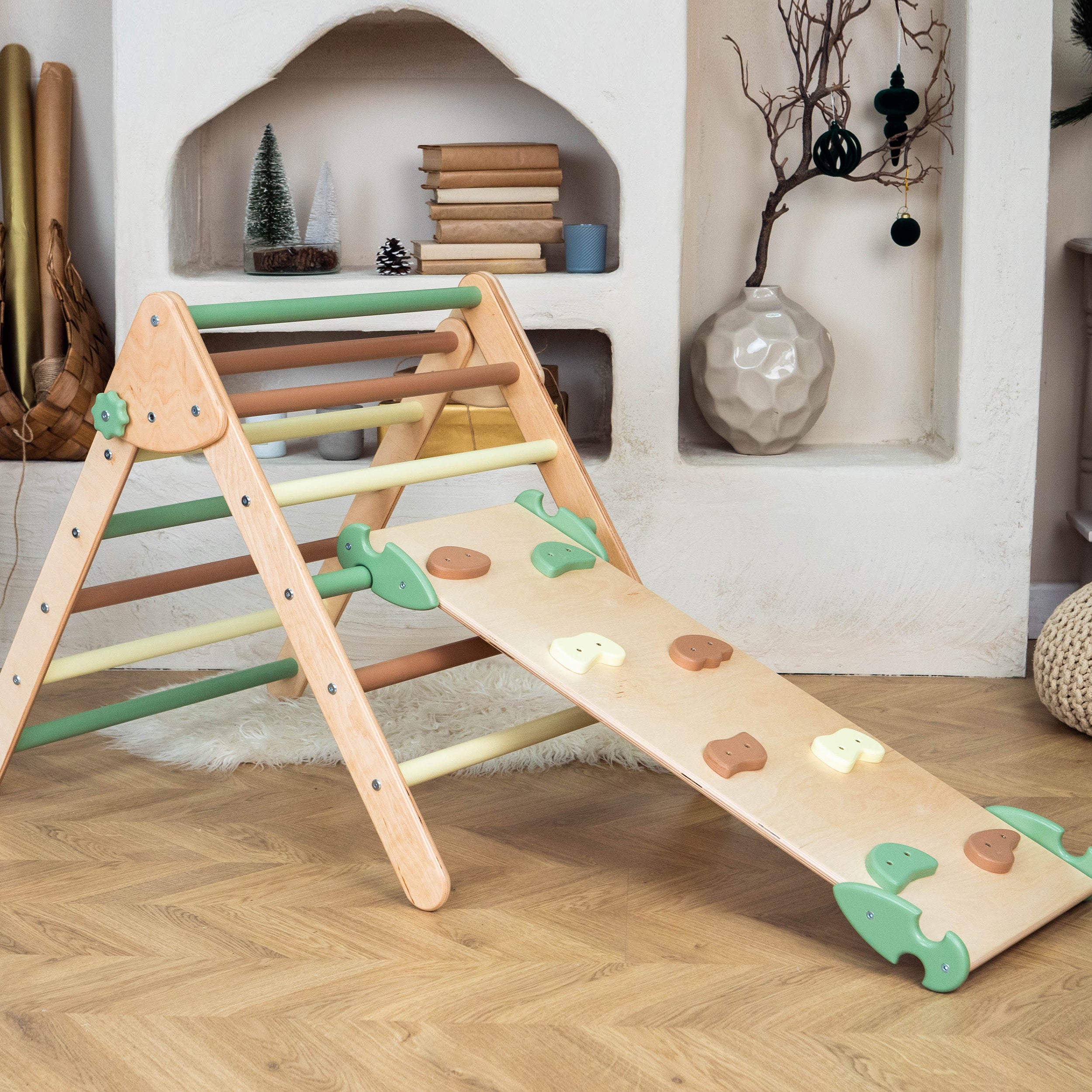 Montessori Triangle and Ramp