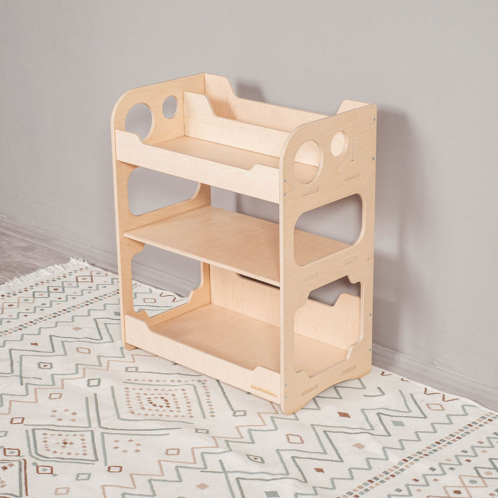 Toy Storage Bookshelf